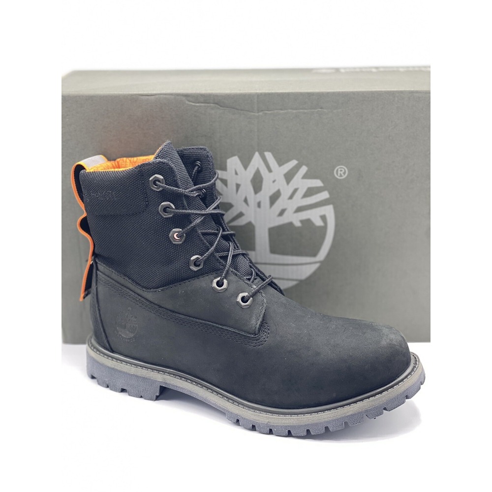 Timberland Premium 6" Rebotl Booties Women's Size 9 Black Leather New